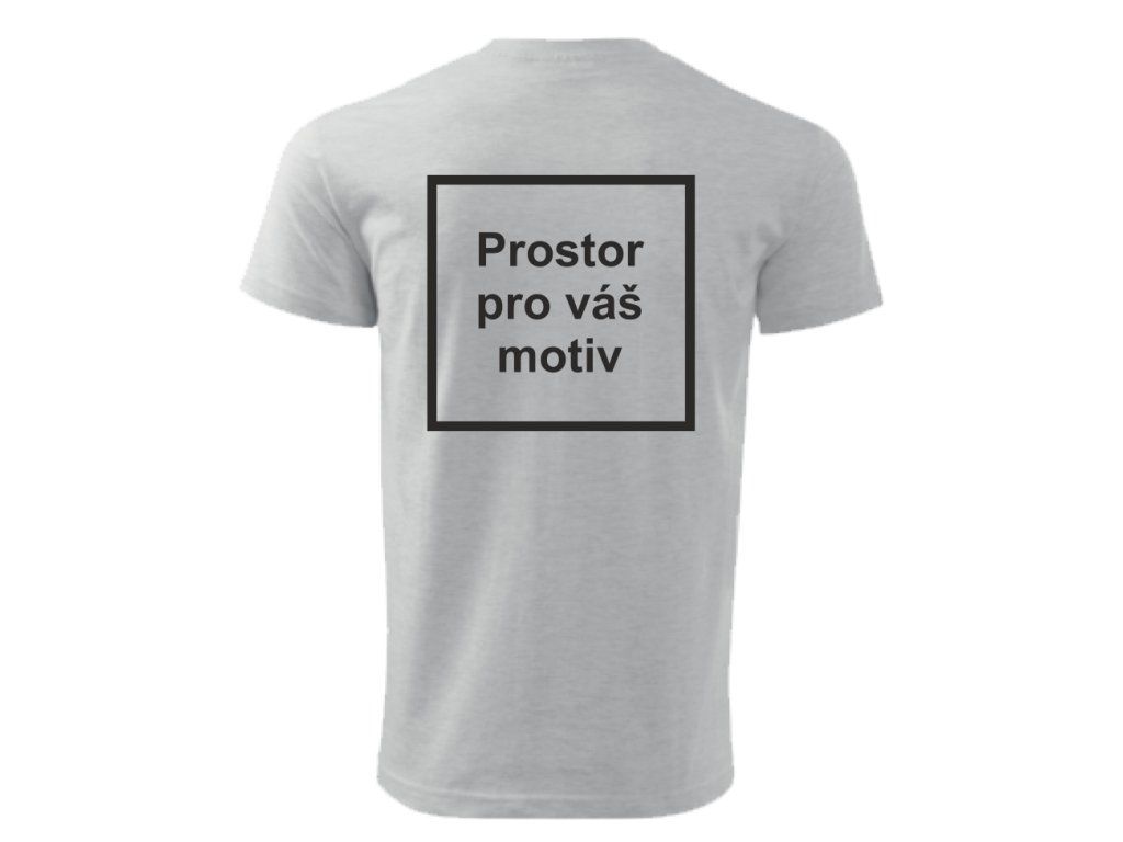 Velký potisk na záda